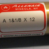 Allenair A 11/8  X 12 Pneumatic Cylinder Air 12" Stroke 11/8" Bore