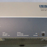 EGS Sola Power Supply SDN 2024480 24VDC 20A Output, 480VAC 1.5A Input 3PH