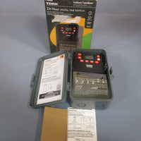 Tork 24 Hr Digital Electronic Timer Switch (Indoor/Outdoor) E Series E101B