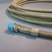 RubberFab Flexible Metal Hose 04TH0303S6-60 ¼"Hose 25ftLong ¼"MNPT NEW
