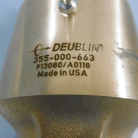 Deublin 355000663 Rotary Union 1" Inch Brass  Left Hand Thread