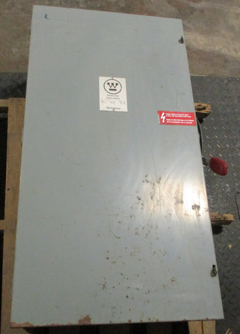Westinghouse GF-425N General Duty Safety Switch 400A 240VAC 100HP Max 3PH GF425N