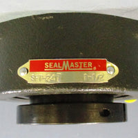 SealMaster 2 Bolt Flange Bearing w/ Ball Bearing SFT24TC 11/2" Bore F527