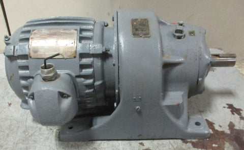 US Motors JVNGD Syncrogear 1 HP, 84 Final RPM Out, 3 Ph 220-440V, 182-10 Frame