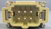 (Lot of 3) Harting HAN 6E-M-s Connector Plug 09 33 006 2601, 16A, 500V, 6kV 3