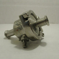 Lee Industry Sanitary Valve 300# W.P. 2 ft Used