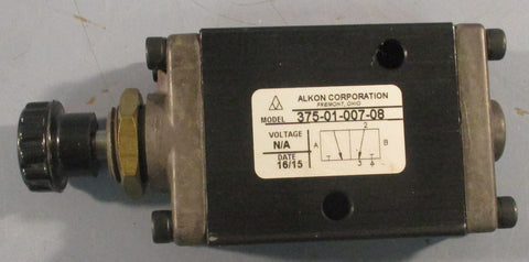 Alkon Corporation 375-01-007-08 Pneumatic Valve Heavy Duty 4-5/8" Length