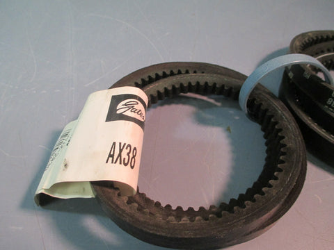 GATES TRIPOWER BELT LOT OF TWO AX38