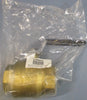 Grainger Approved 32H977 Ball Valve 2-1/2" 600PSI WOG Locking Lever 125PSIG