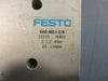 Festo VAD-ME-I-3/8 Vaccum Generator 35533 24 VDC 1.5 - 8 Bar 22-116 PSI