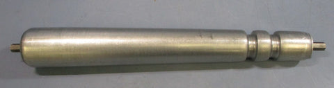 Ermanco Roller Conveyor, 2 Grooves, True Taper, 16" LG, 7/16" Hex Shaft