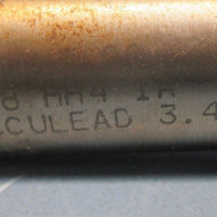 Brubaker 5/8" HH4 1A Acculead 3.401 4 Flute Pro CNC Resharpened End Mill