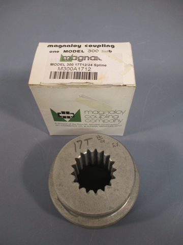 Magnaloy Coupling Model 300 17T12/24 Spline M300A1712