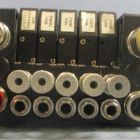 Norgren SPGB/35012 Solenoid Valve Manifold M9L 7Slot Manifold