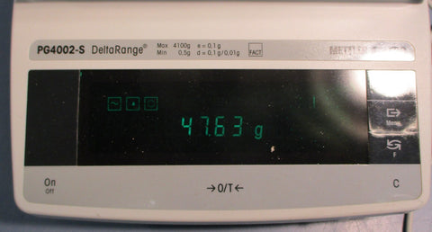 Mettler Toledo PG4002SDR Delta Range Precision Balance 4100g x 0.01g
