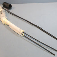 Inductive Heater Heating Coil Element 0.25" OD 0.126" ID 2" Dia. Shroud Lot of 2