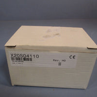 B&R Automation  Safe Digital Input Module, Safety Controller X20SLX410 w/X20BM33