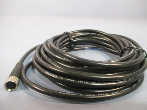 Banner Engineering 88664 Cordset M8 Female Straight, 5 Wire, 2 Meter PKG5M2