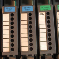 Allen Bradley 1771AB Bulletin I/O Chassis with 2 DC Outputs & 3 Inputs Used