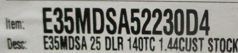 Winsmith E35MDSA52230D4 SE Stainless Steel Gear Reducer 25:1 Ratio 140TC