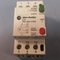 Allen Bradley 140MN0160 Series C Motor Starter 3 Phase Used