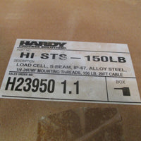 HARDY Load Cell, SBEAM, IP67, Alloy Steel 150 LB 20FT Cable HI STS150LB
