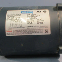 Leeson 101648.00 Electric Motor C4T17NC28E 1725/1425RPM 3PH 1/4HP 5/8" Shaft Dia