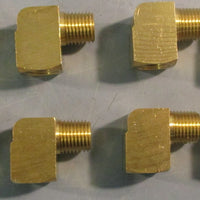 Loveshaw PF-10 90 Degree Street Elbow 1/4 NPT 0.50" OD 1" Length Lot of 8