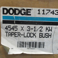 Dodge 117435 4545 x 31/2 KW TaperLock Bushing