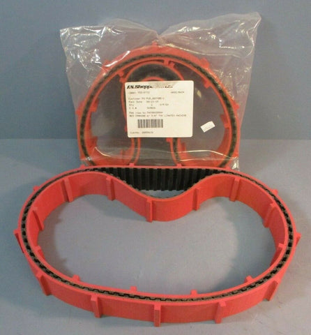 Lot of 2| F.N. Shepard&Co Neoprene Timing Belt: TN390H200AK, NEO 390H200