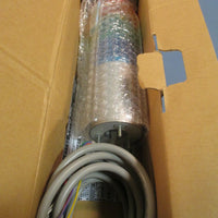 Patlite LED Stack Stack Control Light 24VDC, 4 Colors LR6402WJBURYGB