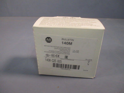 Allen-Bradley Motor Protector Circuit Breaker Series C 140M-C2E-B25