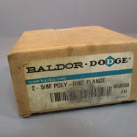 BALDOR DODGE POLY DISC FLANGE 25/8F 008058