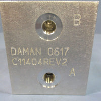 Daman C-11404REV2 Hydraulic Manifold New