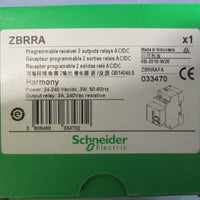 Schneider Electric ZBRRA Programmable Reciever 2 Outputs 2440VAC/DC, 3W