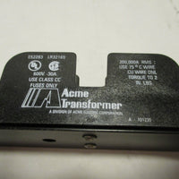 ACME Transformer Primary Fuse Kit PL112704 NEW IN BOX