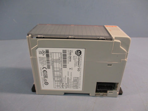 Allen-Bradley 1769-OW16 CompactLogix Relay Output Module Series A F/W Rev 3.1