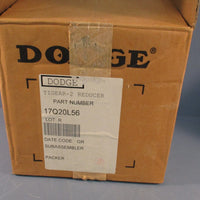 DODGE PART#17Q20L56 TIGEAR-2 GEAR REDUCER 1750RPM, 1HP 20:1 Ratio