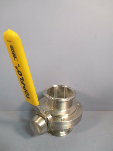 TopFlo Top Line 21/2" Manual Valve SS Body 304 S0706 T3220125SL