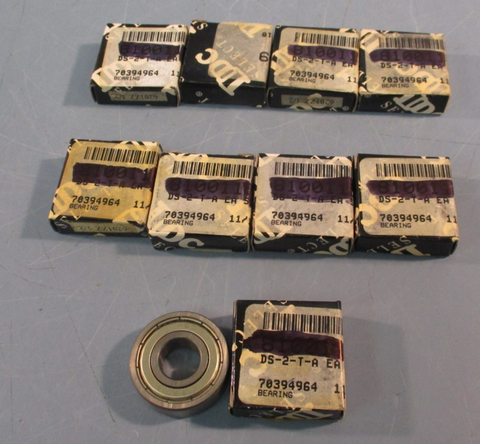 Lot of (10) IDC 6201ZZ 1/2 Select Radial Ball Bearings 1/2" Bore