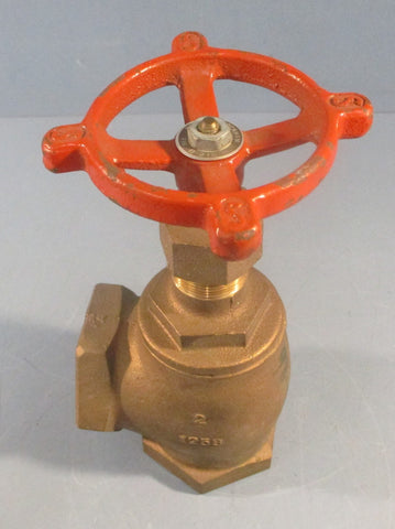 Stockham B-216 Bronze Angle Valve 2" 125 PSI SWP 300 PSI WOG