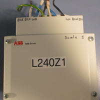 ABB ACS501005400P21 Variable Speed Drive w/ 60031924 and 60031916 Suppressor