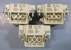 (Lot of 3) Harting HAN 6E-M-s Connector Plug 09 33 006 2601, 16A, 500V, 6kV 3