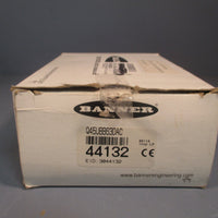 BANNER ENGINEERING SENSOR Q45UBB63DAC 44132