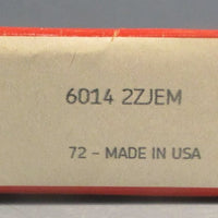 SKF 6014 2ZJEM Deep Groove Ball Bearing 70mm ID 110mm OD 20mm W (Lot of 2)