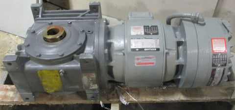 Reuland 0030C-1BAB-0259 Gearmotor 3PH 3HP 1800RPM 1-1/8" Shaft Dia 1-11/16" Bore