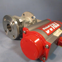 TRIAC 2" FLANGE BALL VALVE w/ PNEUMATIC ACTUATOR SS 90FS200/2R5SXX