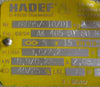 Hadef 66/04 AK 405 DI 80 N 8/2 Chain Hoist 480V 0.9/0.22 kW 500kg Load Cap.