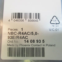 Phoenix Contact NBCR4AC/5,093E/R4AC Ethernet Cable 5M V/C:01 NEW