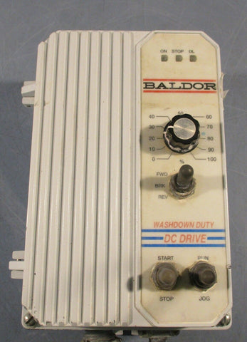 Baldor Washdown Duty DC Drive A34226 REV Motor Speed Control